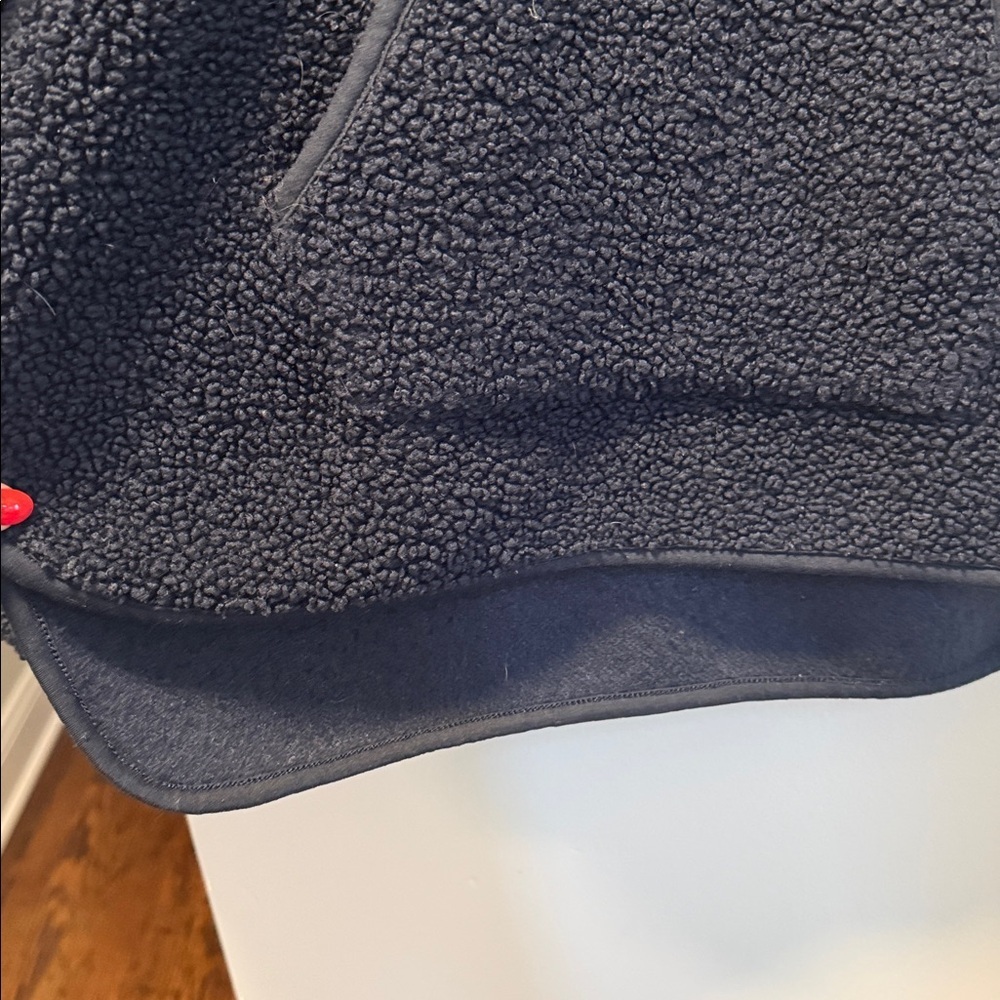 Old Navy Navy Blue Sherpa Jacket - Picture 7 of 8